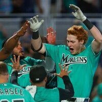 Owen Caissie's walk-off blast downs Rockies in Marlins' best start since '09