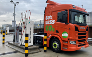 The Bellshill renewable biomethane refuelling station is the latest in CNG's refuelling network, which consists of seven operational sites and 14 in the pipeline.  | Credit: CNG Fuels