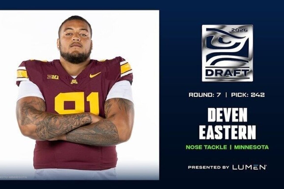 Seahawks Select Deven Eastern With 242nd Overall Pick