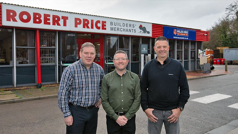 David Pattison, Ryan Miles and Darren Miles.