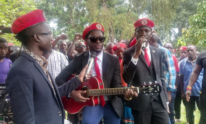 Bobi Wine launches People Power team Bobi Wine launches People Power team
