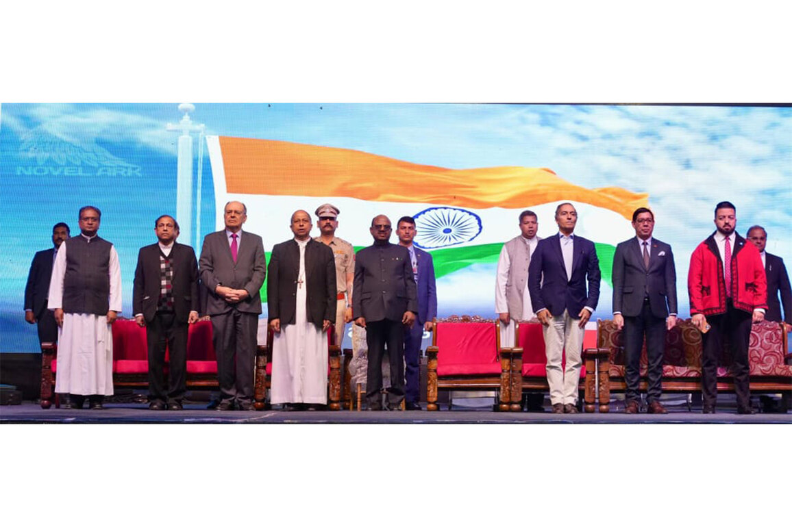 WB Governor Ananda Bose unveils new book at Delhi's 5th Kristu Mahotsav