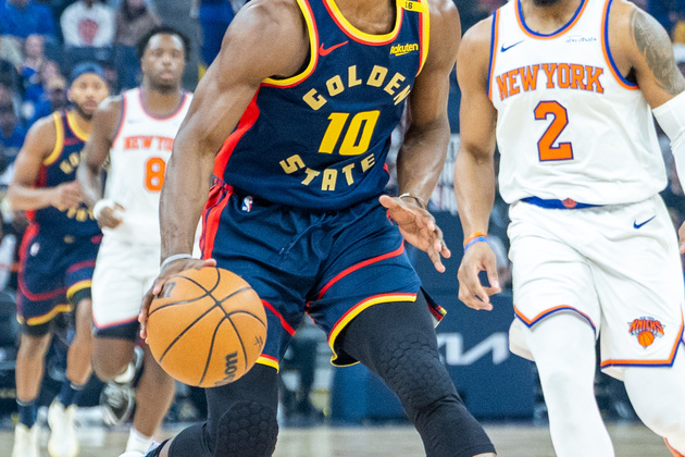 (SP)U.S.-SAN FRANCISCO-BASKETBALL-NBA-WARRIORS VS KNICKS