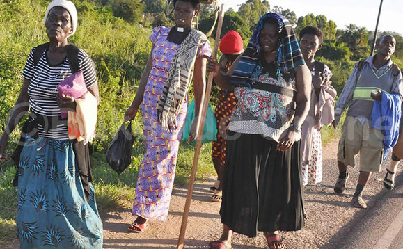 Abalamazi nga batambula okujja e Mugongo Abalamazi nga batambula okujja e Mugongo