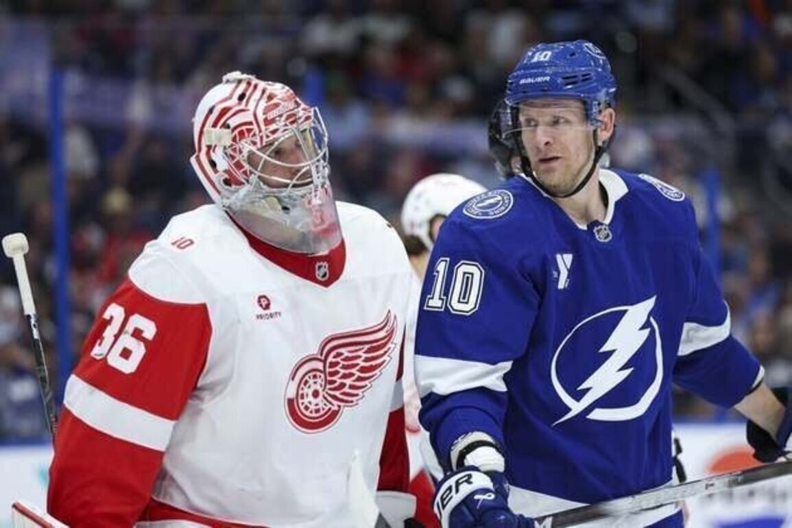 Gage Goncalves, Jake Guentzel lead Lightning to win over Wings