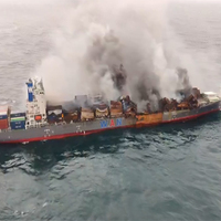 ICG transfers tow of MV Wan Hai 503 to ocean-going tug Offshore Warrior; Averts drift towards Kerala Coast