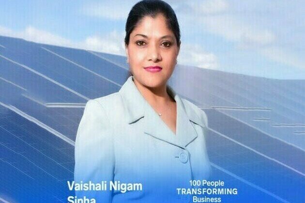 Vaishali Nigam Sinha, Founder & Chair, ReNew Foundation & CSO, ReNew Power recognised among list of '100 people transforming business globally' by Business Insider