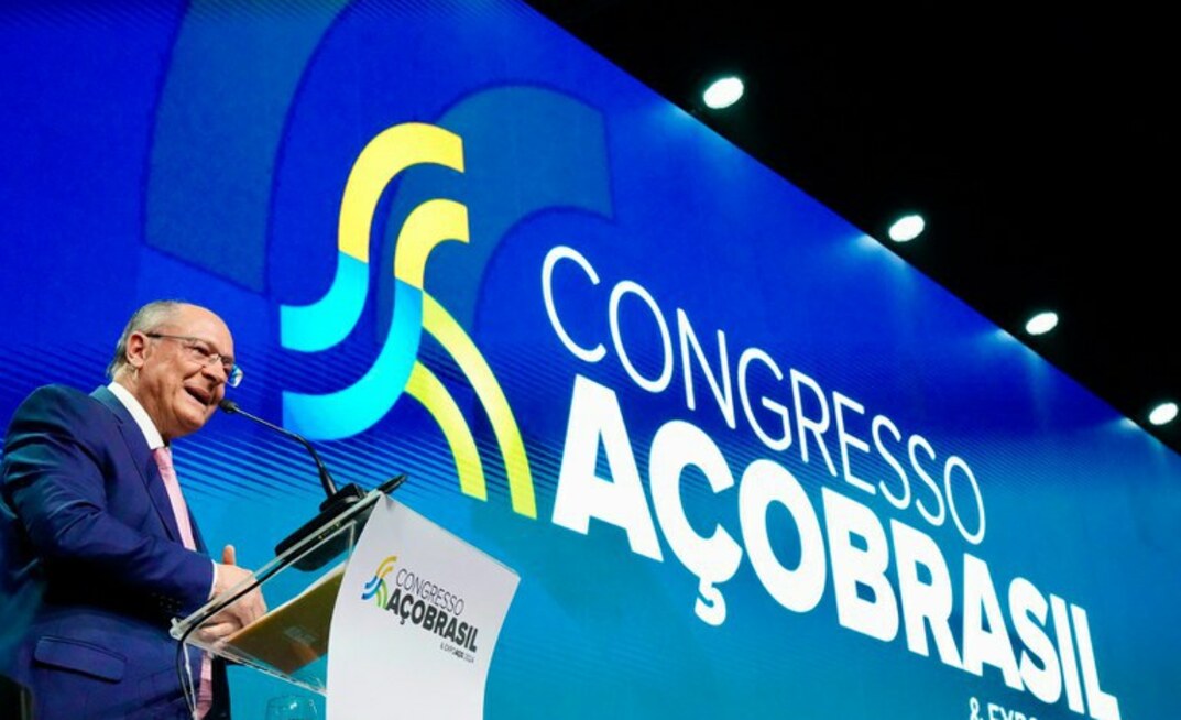 Vice-presidente ministro Geraldo Alckmin evento Aço Brasil Instituto Siderurgia