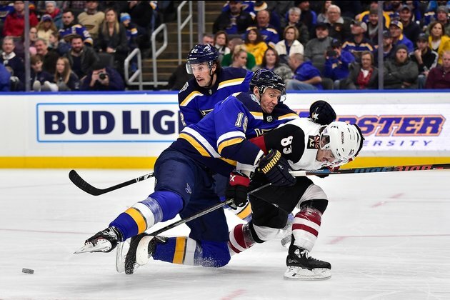 Scandella set for Blues debut vs. Coyotes