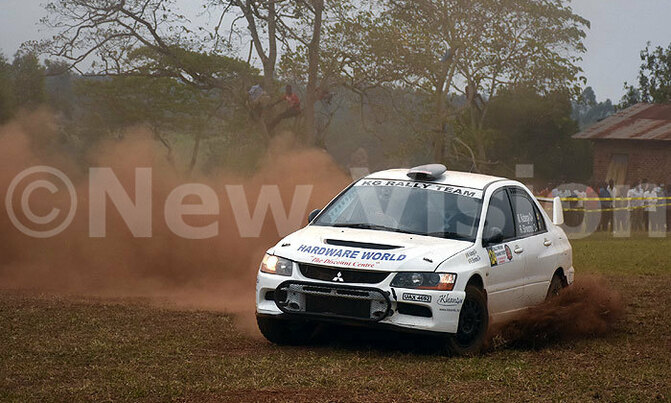 'Kamwenge to host rally drivers training annually' 'Kamwenge to host rally drivers training annually'