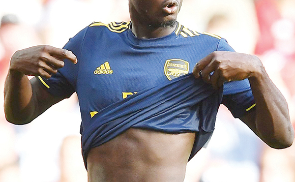 Nicolas Pepe omuzannyi wa Arsenal. Nicolas Pepe omuzannyi wa Arsenal.