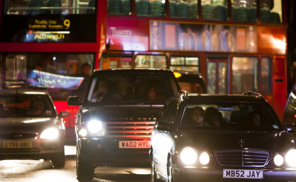 A Range Rover sits in London traffic | Credit: iStock