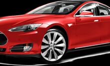 Electric vehicles such as the Tesla will drive demand for graphite.