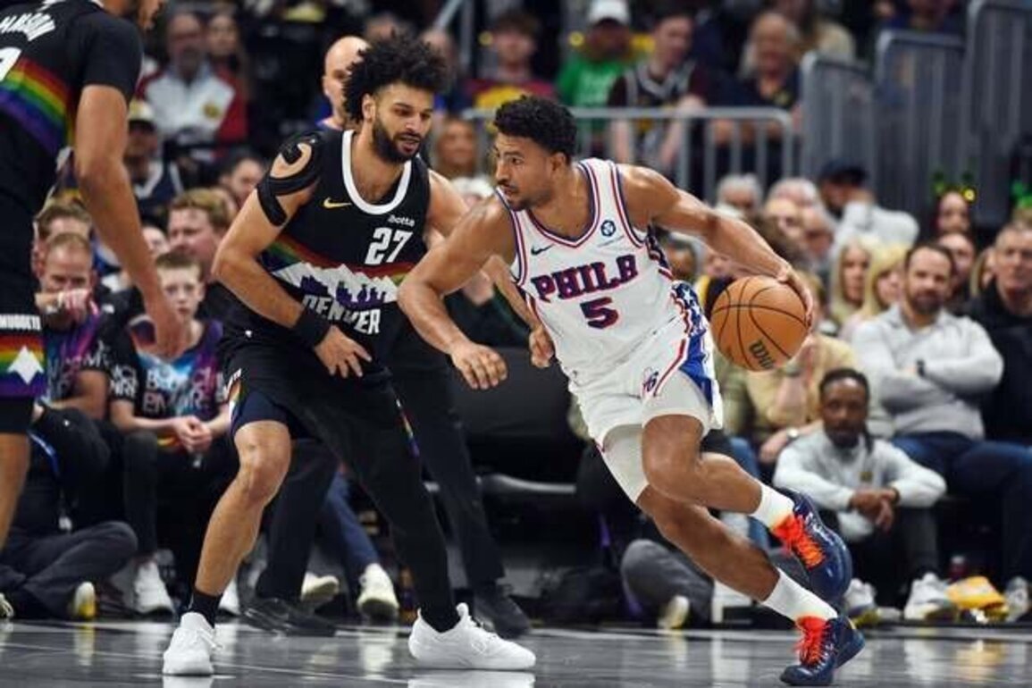 Nuggets score 72 first half points, rout short-handed 76ers