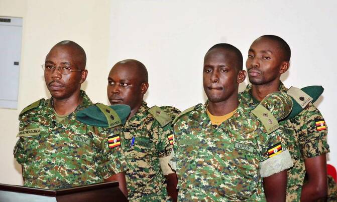 UPDF officers jailed for leaking information on social media UPDF officers jailed for leaking information on social media