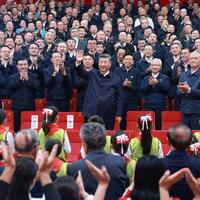 Xi's Album | Xi attends gala marking 70th founding anniversary of Xinjiang Uygur Autonomous Region