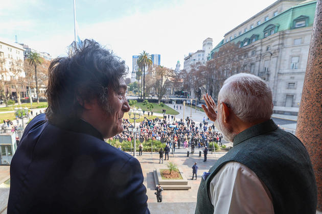 PM Modi thanked President Milei for extending "strong support" following Pahalgam terror attack in India's J-K: MEA