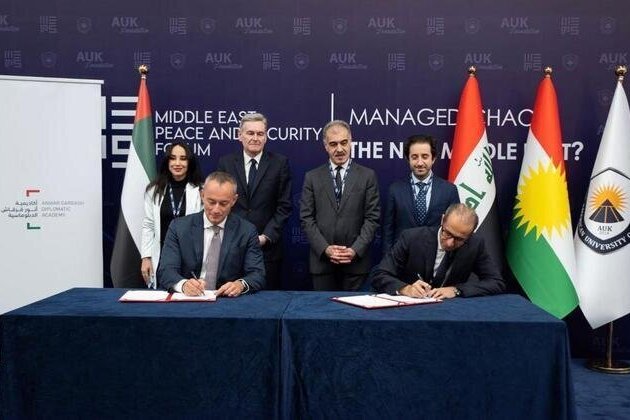 Anwar Gargash Diplomatic Academy, Middle East Peace and Security Forum sign MoU