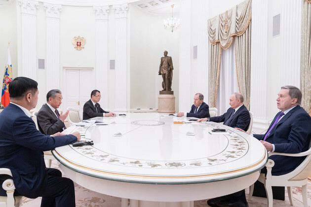 RUSSIA-MOSCOW-PUTIN-WANG YI-MEETING