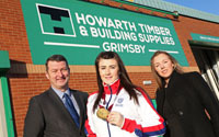 Howarth throws its support behind Paralympic athlete