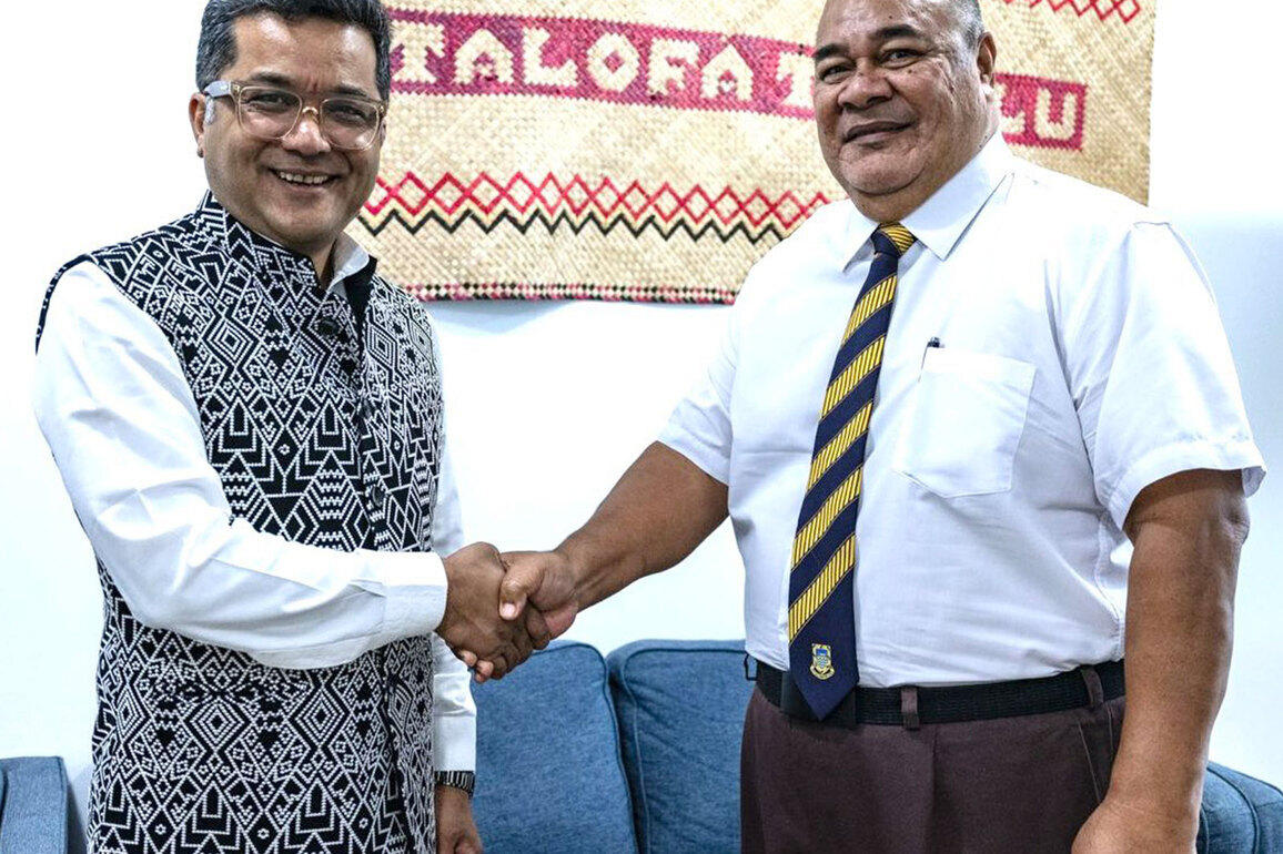MoS External Affairs Pabitra Margherita holds trade talks with Tuvalu's Acting PM