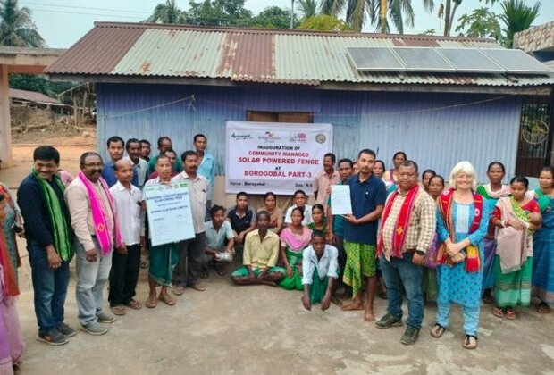 Meghalaya: British Asian Trust official inaugurates solar fence to mitigate human-elephant conflict