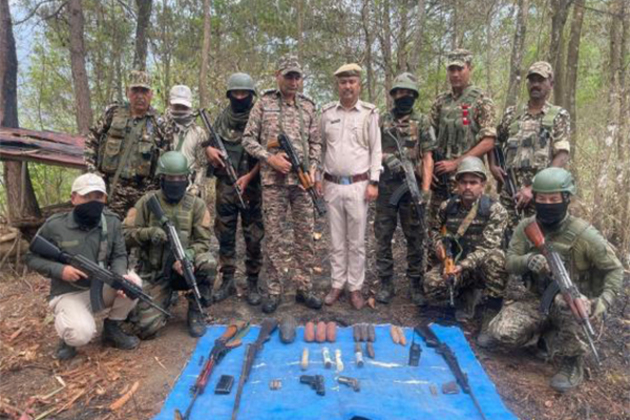 Manipur: Security forces arrest insurgents, recover large cache of weapons during search operation