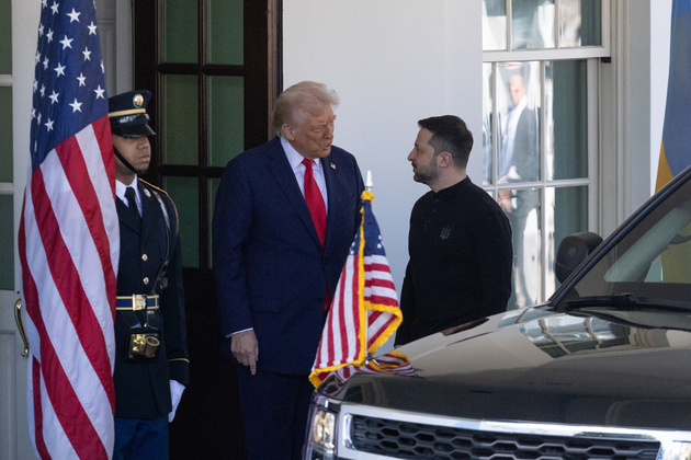 U.S.-WASHINGTON, D.C.-TRUMP-UKRAINE-ZELENSKY-MEETING