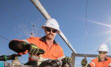 Qteq’s permanent monitoring field supervisor Charles Maguire and supply chain manager Jeremy Phillips check out a water bore at Southbrook.