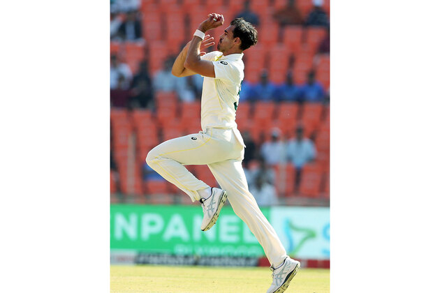 Mitchell Starc secures best ever bowling figures at Perth's Optus Stadium during 1st Ashes Test