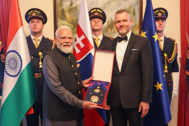 "Signifies growing global respect for India's role": Rajnath congratulates PM Modi on receiving Slovakia's highest civilian honour