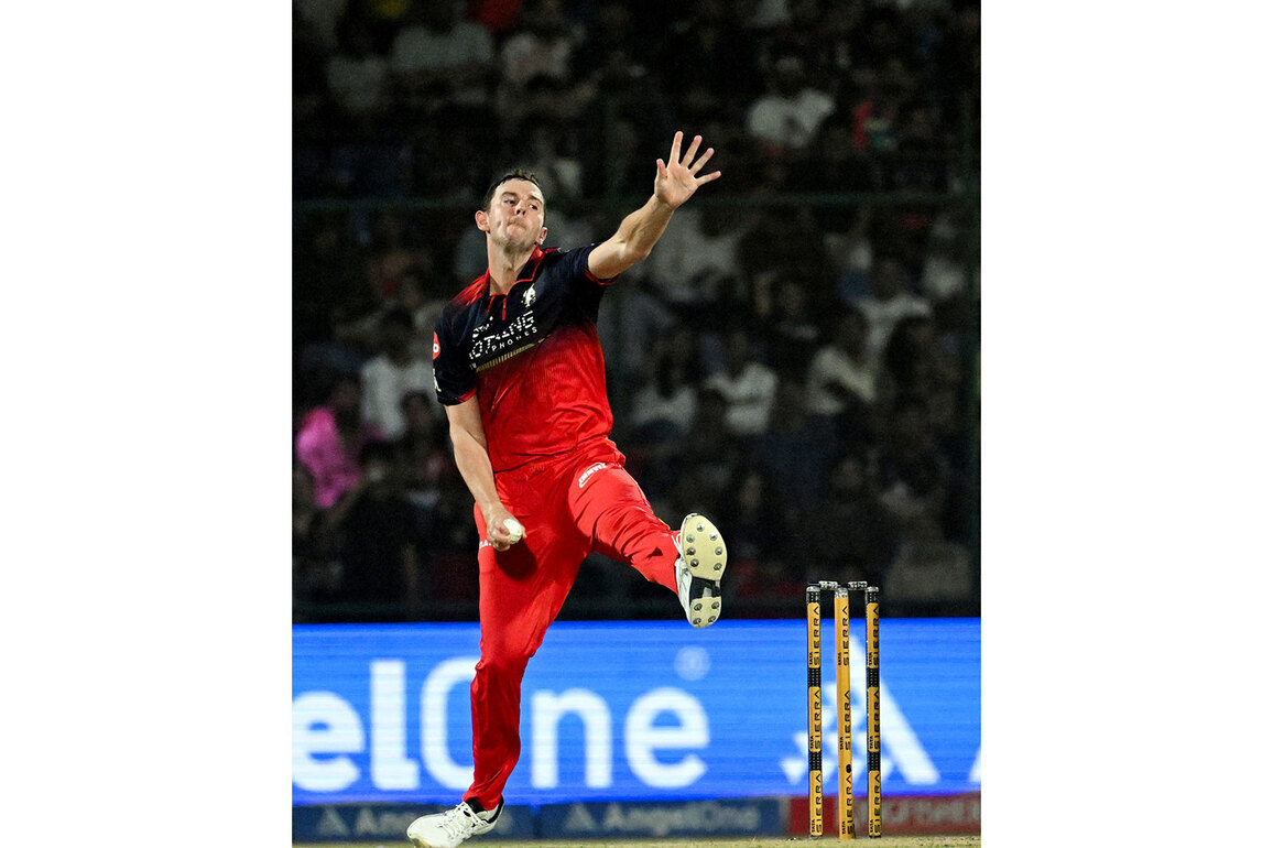 "After 500-plus runs in last game, was not sure what was going to happen": RCB's Hazlewood after beating DC in Delhi