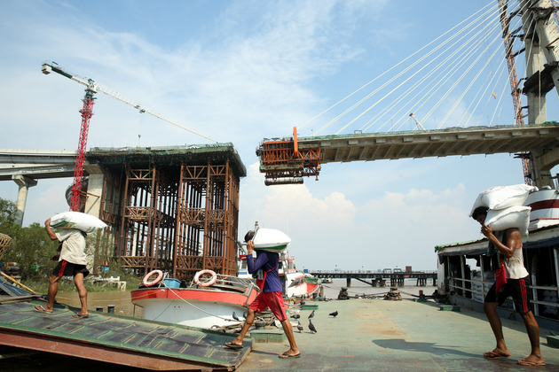 MYANMAR-RICE-EXPORT