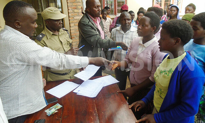 NIRA official refunds extorted money NIRA official refunds extorted money