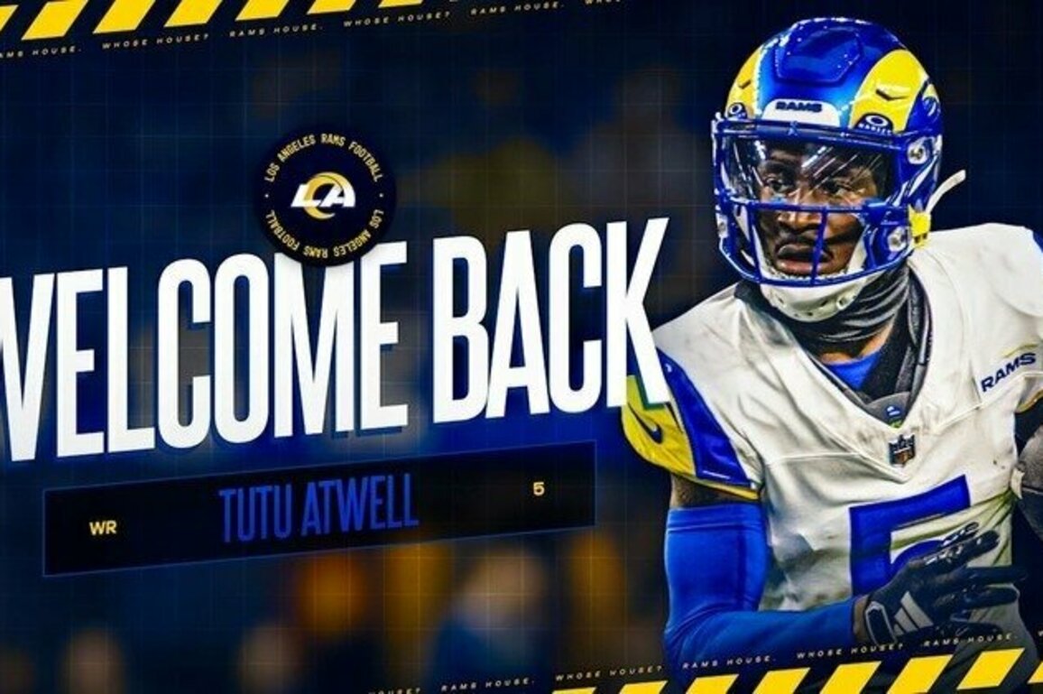 Rams, WR Tutu Atwell agree to terms on one-year contract