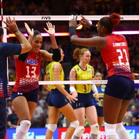 (SP)THAILAND-BANGKOK-VOLLEYBALL-WOMEN'S WORLD CHAMPIONSHIP-BRAZIL VS THE DOMINICAN REPUBLIC