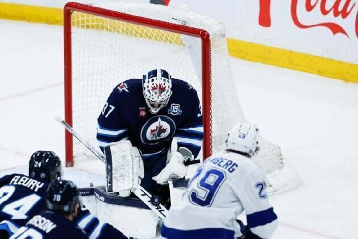 NHL roundup: Connor Hellebuyck-led Jets top Andrei Vasilevskiy, Lightning
