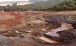  Deslizamento de terra na mina Engenho Seco, da Itaminas, em Sarzedo (MG)/Divulgação