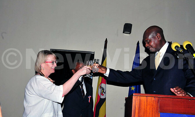 French envoy hosts Museveni, guests for Bastille Day celebrations French envoy hosts Museveni, guests for Bastille Day celebrations