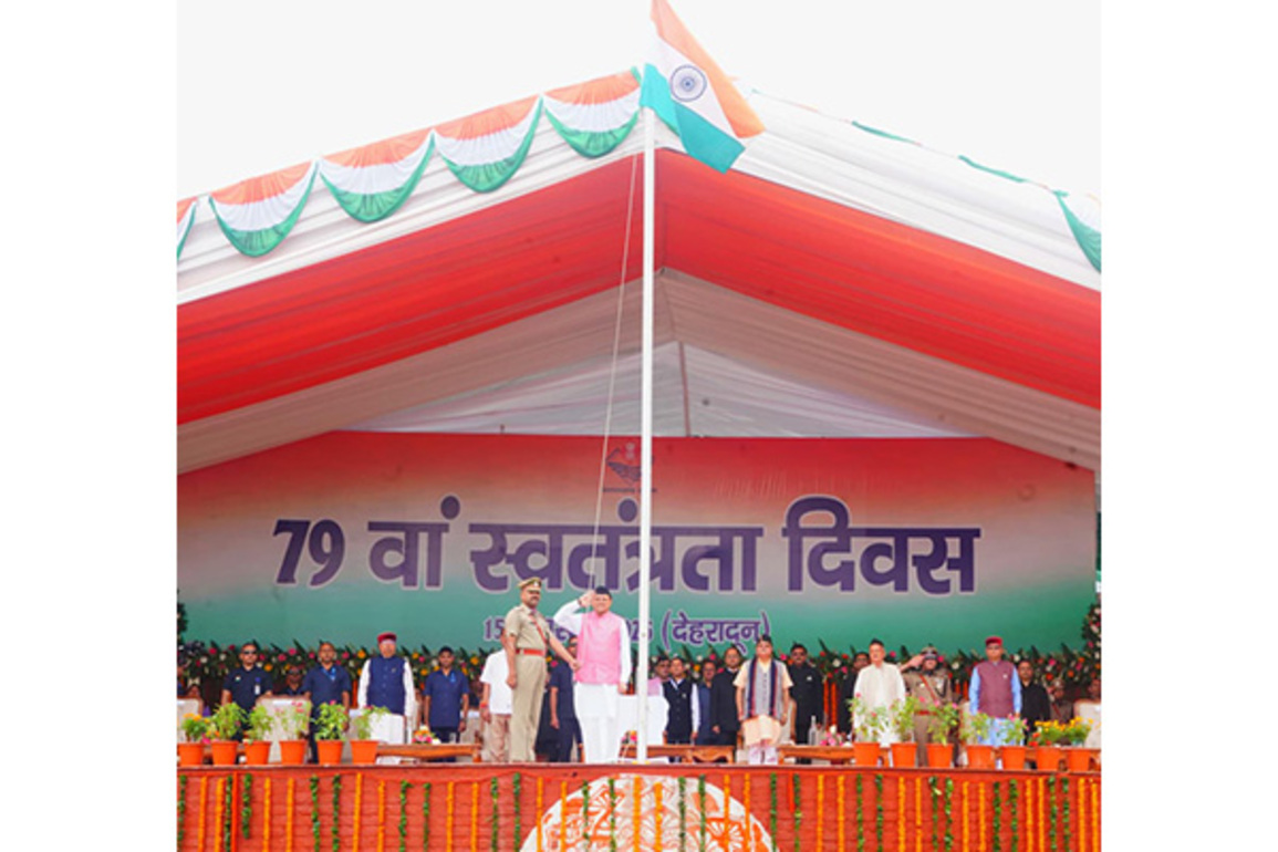 Independence Day: Uttarakhand CM Dhami honours freedom fighters, makes 6 announcements