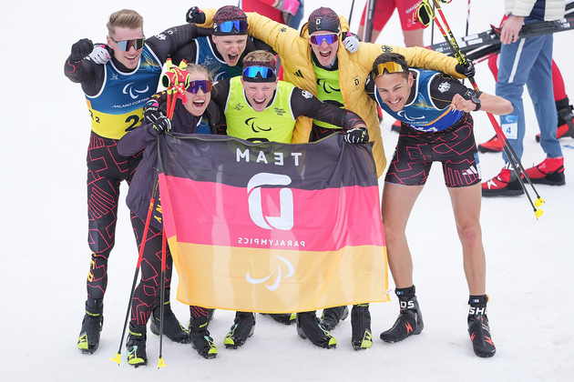 (SP)ITALY-TESERO-PARALYMPIC WINTER GAMES-PARA CROSS-COUNTRY SKIING-OPEN 4X2.5KM RELAY