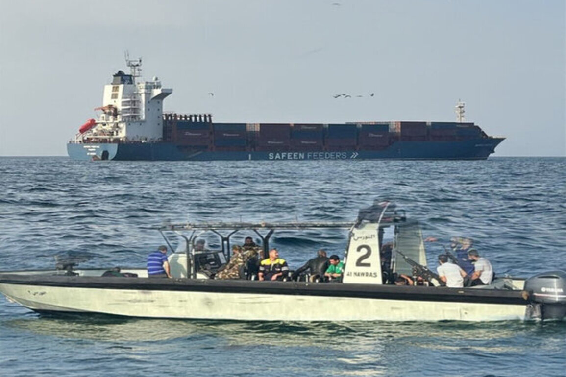 Omani navy rescues cargo ship crew after missile strike near Strait of Hormuz