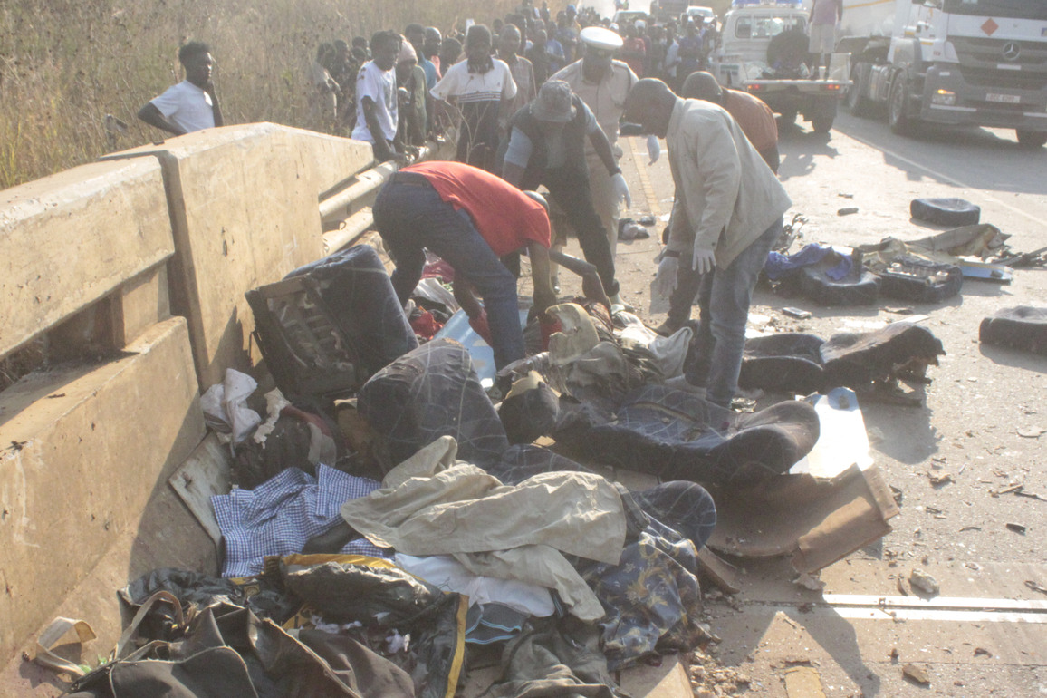 ZAMBIA-SOLWEZI DISTRICT-ROAD ACCIDENT