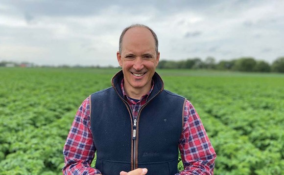 Jonathan Scutt, specialist potato grower, East Yorkshire