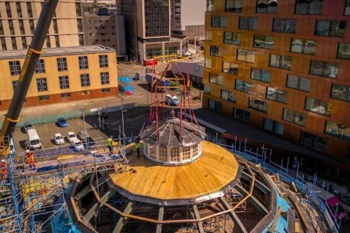 New cupola for landmark city building on banks of Clyde - The Herald