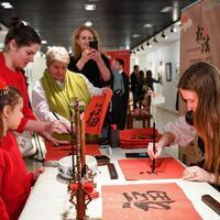 Feature: A bridge of brush and ink -- Russian artist cultivates Russia-China ties through art education