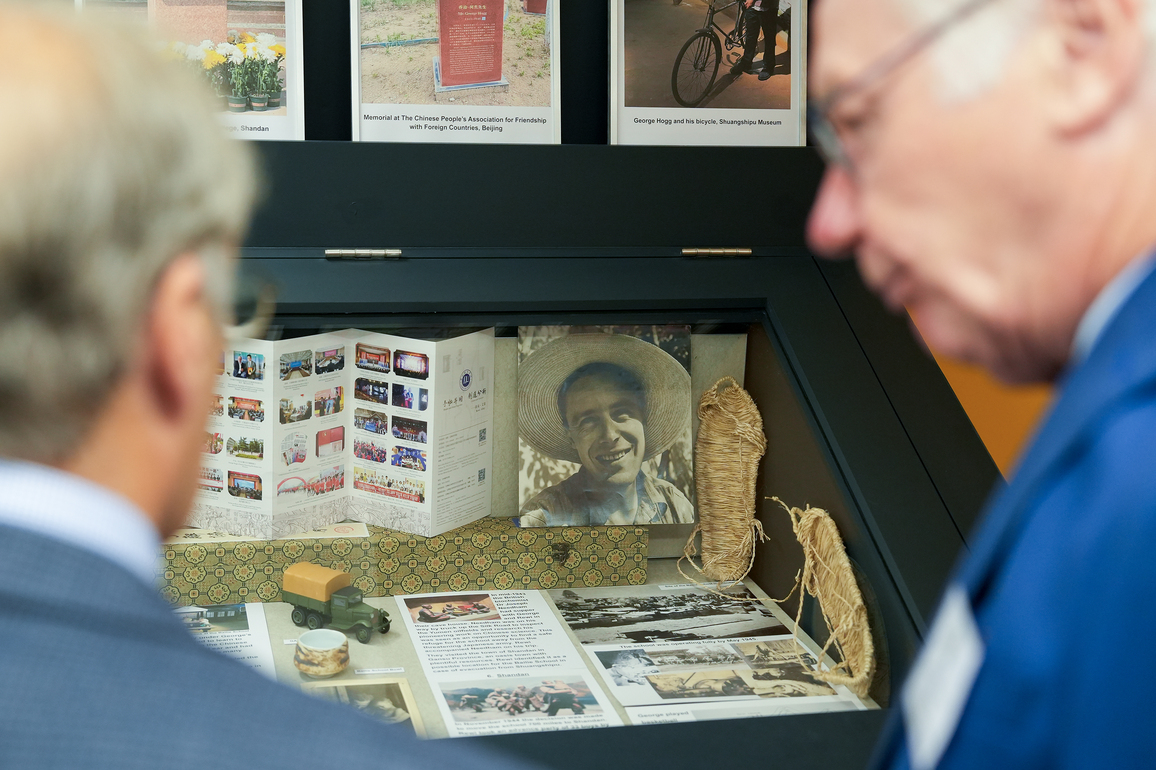 BRITAIN-HARPENDEN-EXHIBITION-GEORGE HOGG-HERO JOURNALIST