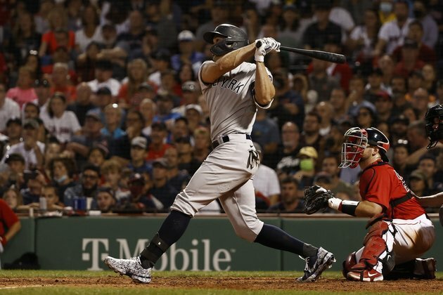 Yankees topple Red Sox behind Giancarlo Stanton's slam