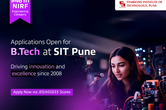 Applications Now Open for B.Tech 2026 at SIT Pune via JEE & State Entrance Exams