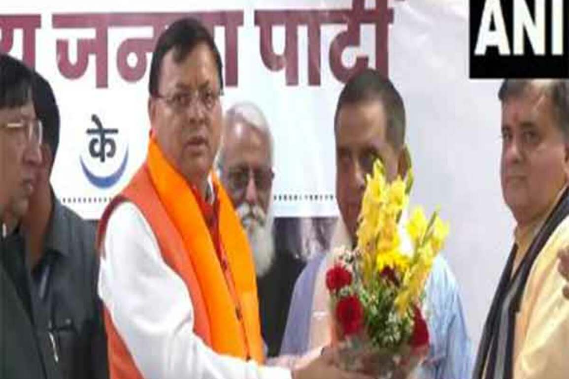 "BJP has become biggest political party in world due to efforts of crores of political workers": Uttarakhand CM Dhami